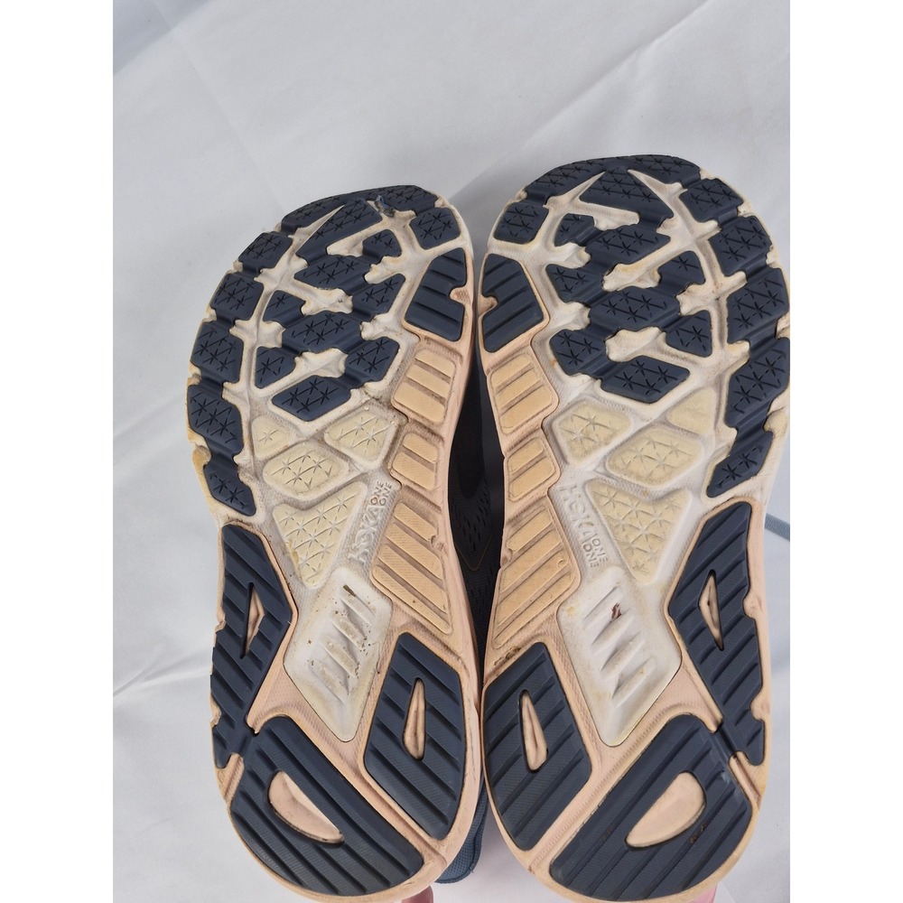 Hoka One One Arahi 5 Womens 11 Wide Running Shoes Blue Peach 1115013 Size 11D - Picture 7 of 8